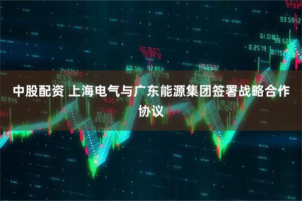 中股配资 上海电气与广东能源集团签署战略合作协议
